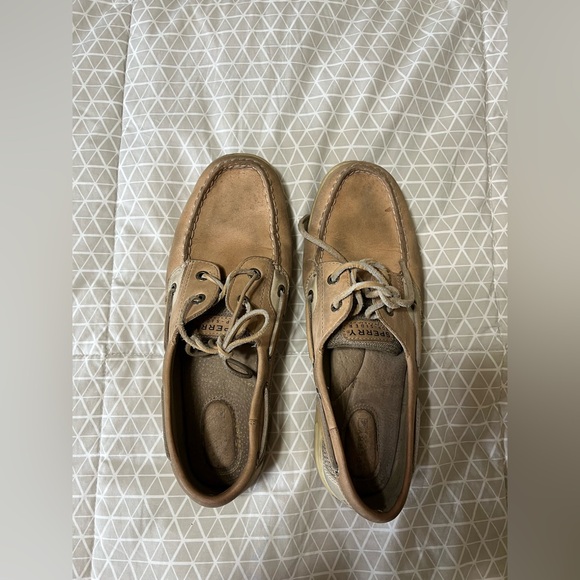 Sperry Women’s Tan Top Siders Boat Shoes - Picture 1 of 4